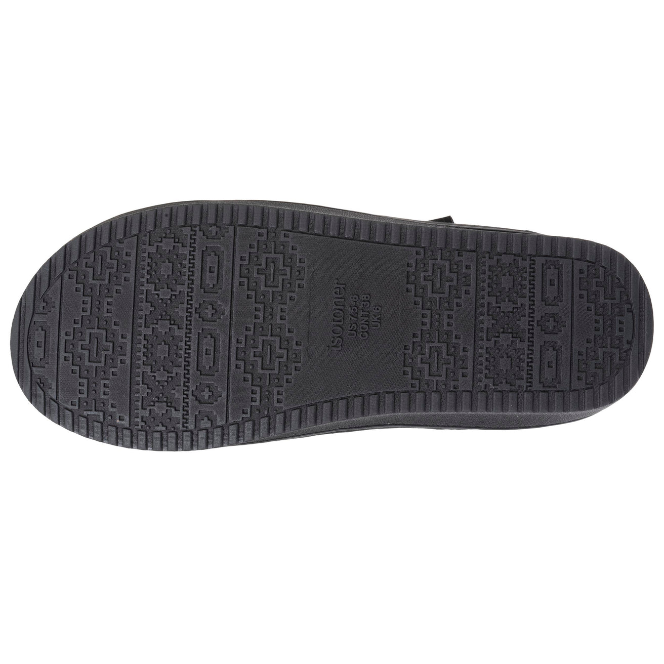 Zapatillas de casa chinelas Mujer Negro plataforma