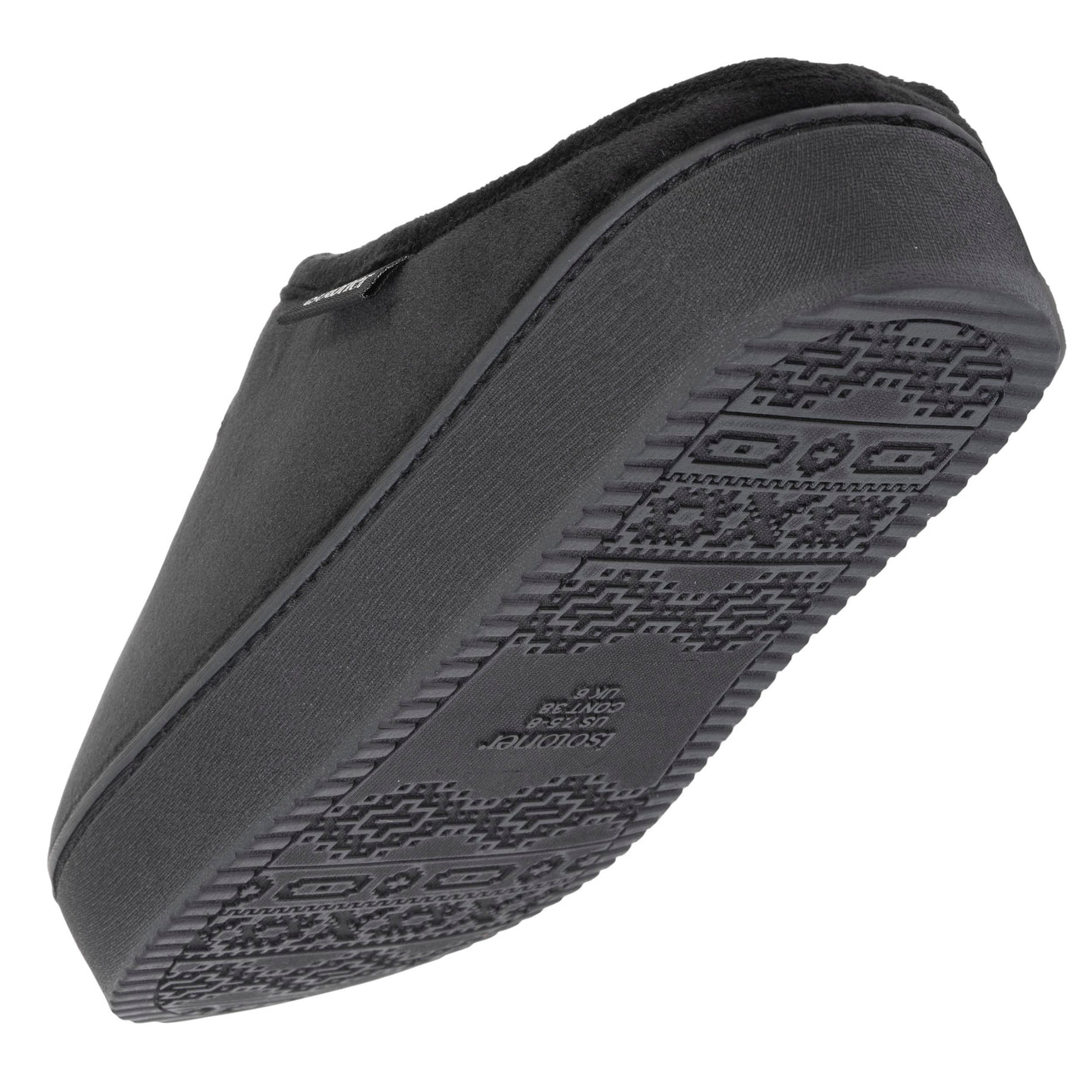 Zapatillas de casa chinelas Mujer Negro plataforma