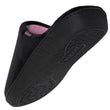 Zapatillas de casa Chinelas Mujer Negro rayas