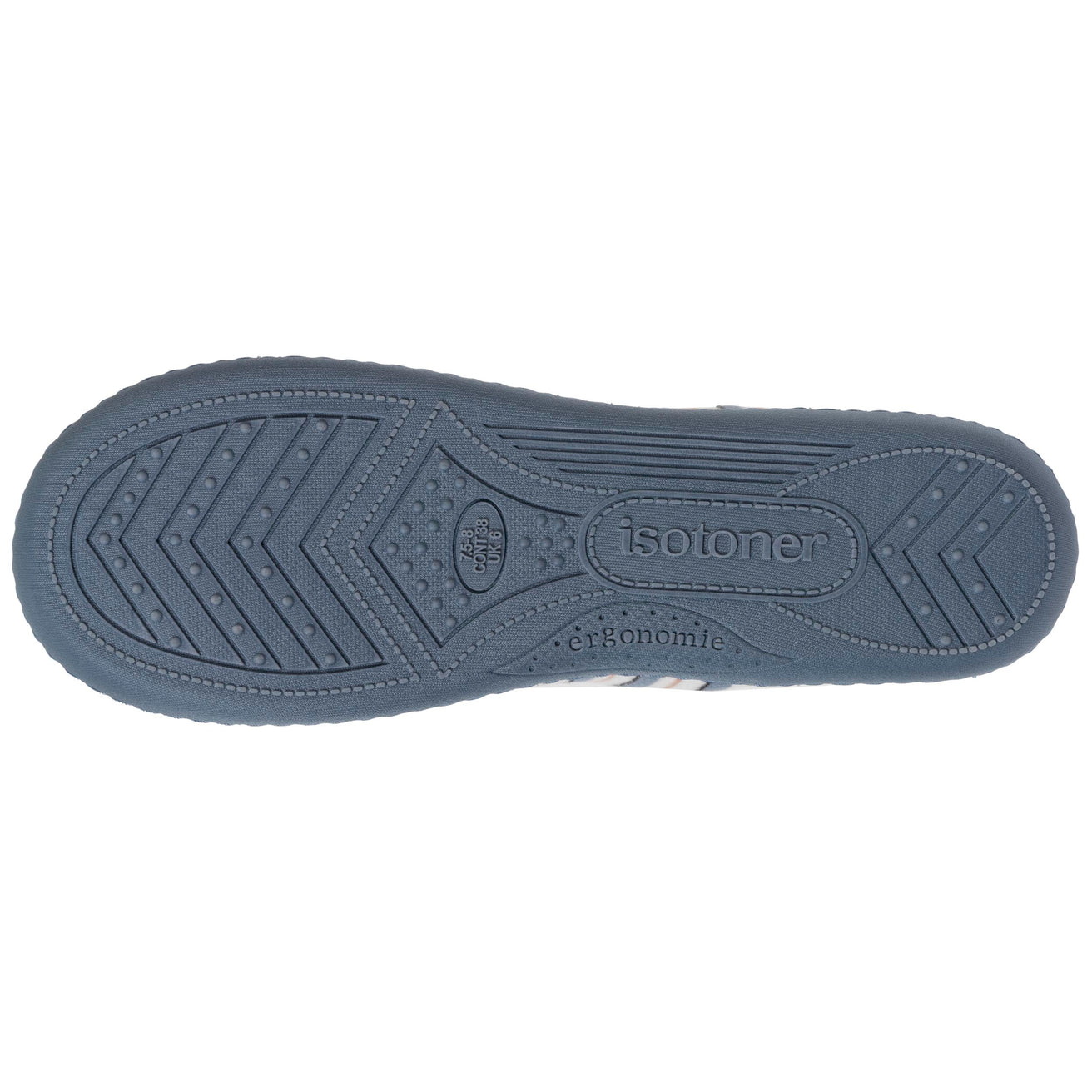 Zapatillas de casa chinelas Mujer Rayas marineras