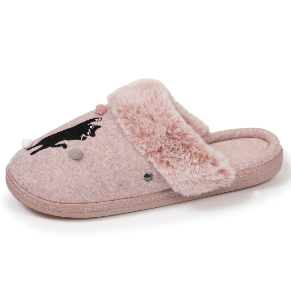 Zapatillas de casa chinelas Mujer Rosa jaspeado - Isotoner