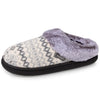 Zapatillas de casa chinelas Mujer BLOUP Negro jacquard - Isotoner