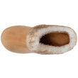 Zapatillas de casa Mujer tacón plataforma Camel