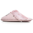 Mujer Chinelas Zapatillas de casa Rosa jaspeado