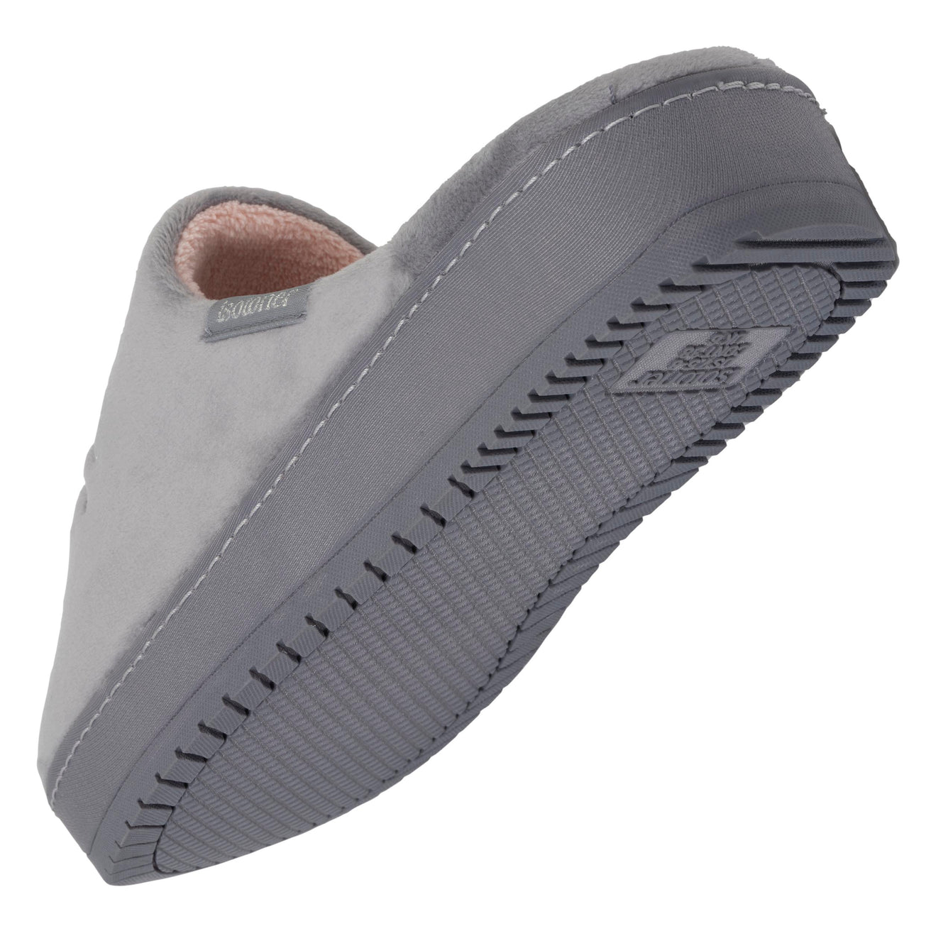 Zapatillas de casa chinelas Mujer con tacón hojas Marino