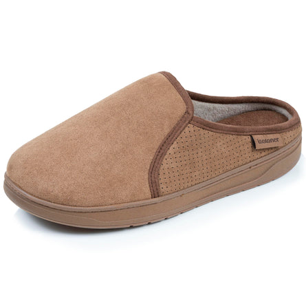 Zapatillas de casa Chinelas Hombre Camel perforadas - Isotoner
