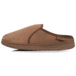 Zapatillas de casa Chinelas Hombre Camel perforadas