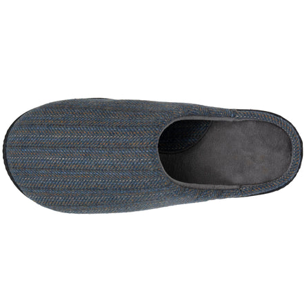 Zapatillas de casa chinelas Hombre Espigas azules - Isotoner