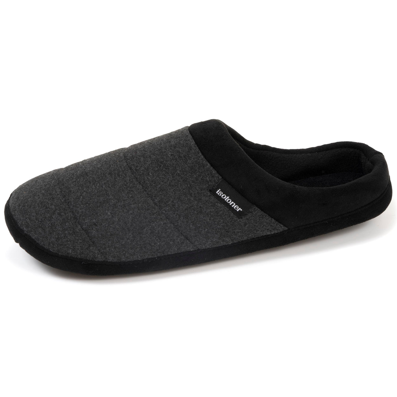 Zapatillas de casa chinelas Hombre Gris jaspeado oscuro