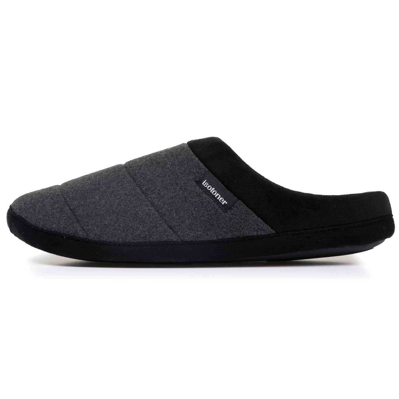 Zapatillas de casa chinelas Hombre Gris jaspeado oscuro
