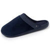 Zapatillas de casa chinelas ergo Hombre Negro marine chevrons Isotoner