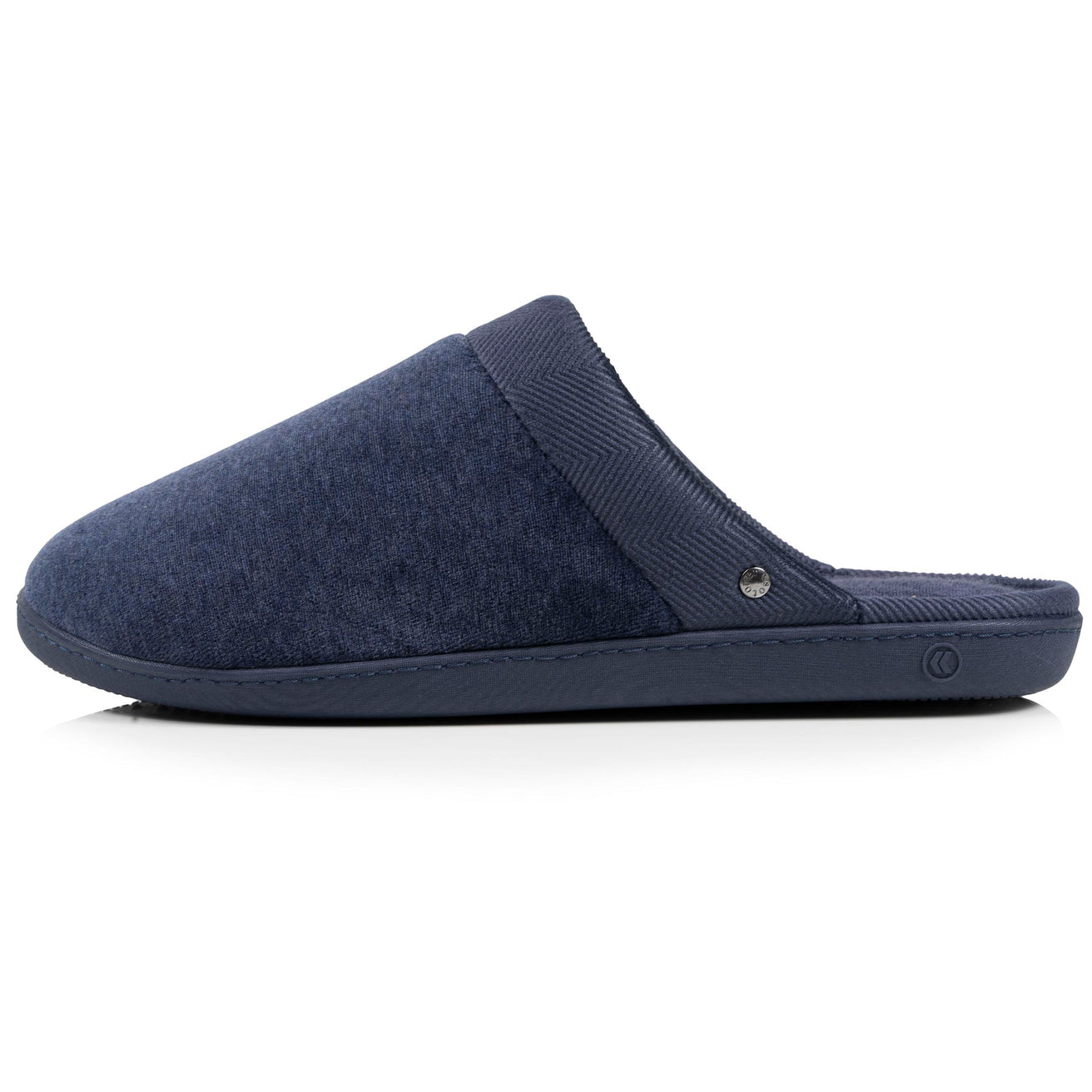 Hombre Chinelas Zapatillas de casa Azul marino moteado