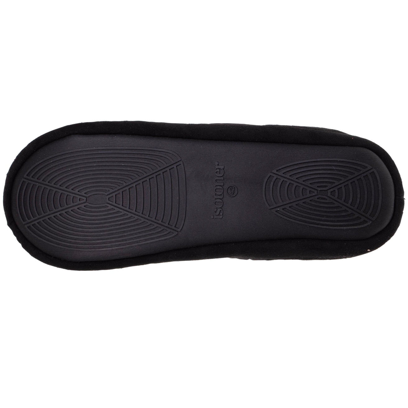 Zapatillas de casa chinelas Hombre Negro acolchado