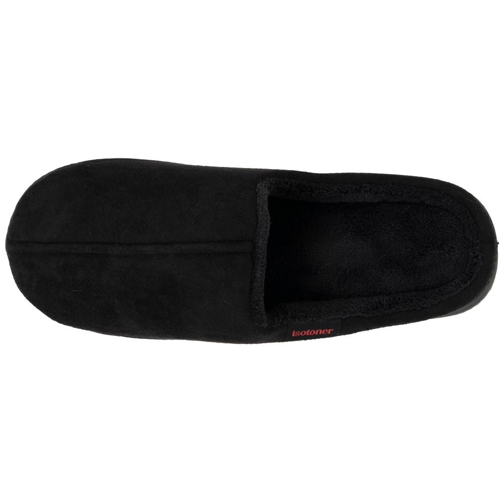 Zapatillas de casa chinelas Hombre Negro dentado - Isotoner