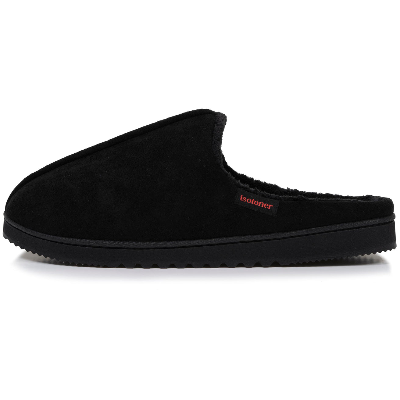Zapatillas de casa chinelas Hombre Negro dentado