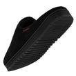 Zapatillas de casa chinelas Hombre Negro dentado
