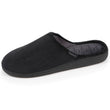 Zapatillas de casa chinelas Hombre Negro estampado