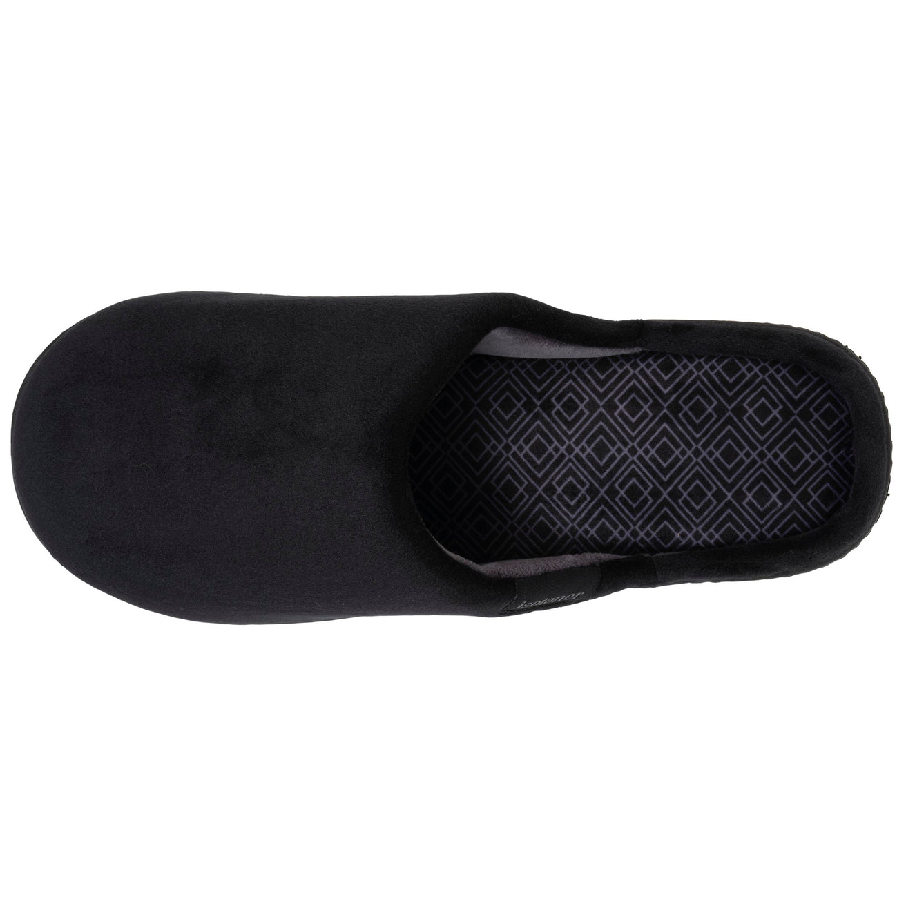 Zapatillas de casa chinelas Hombre Negro estampado
