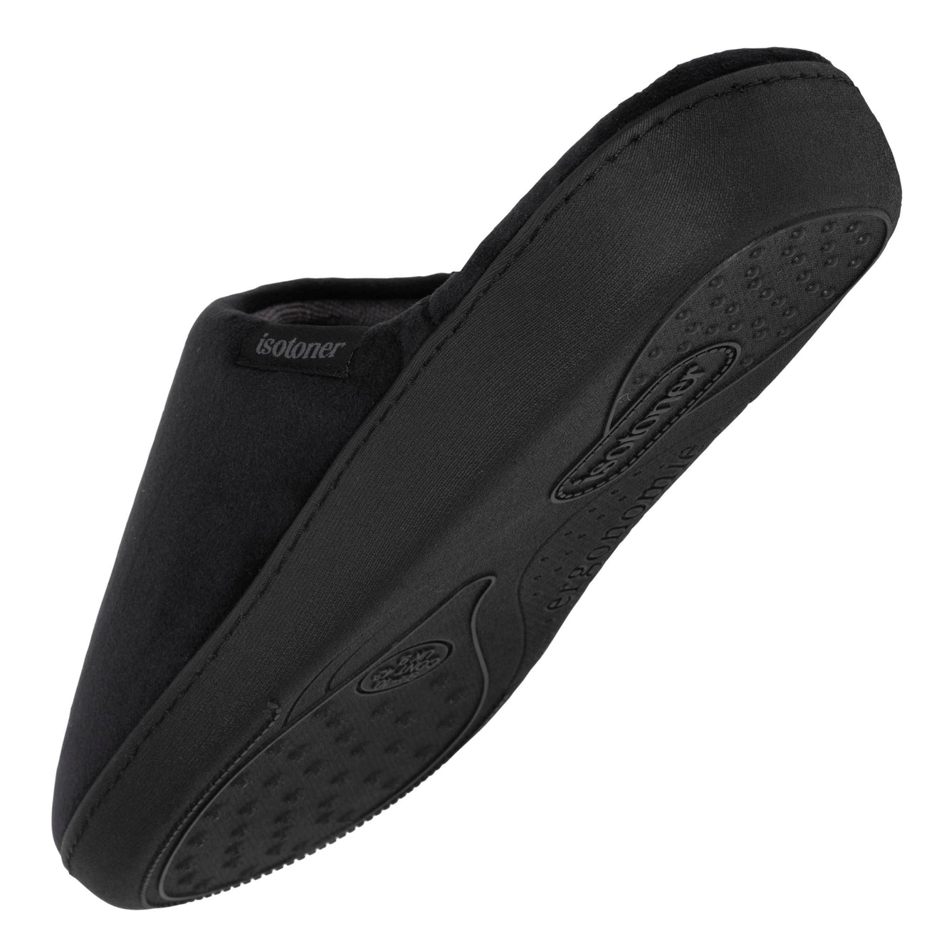 Zapatillas de casa chinelas Hombre Negro estampado