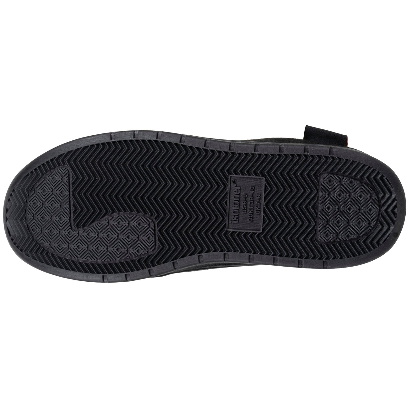 Zapatillas de casa Chinelas Hombre Negro perforadas