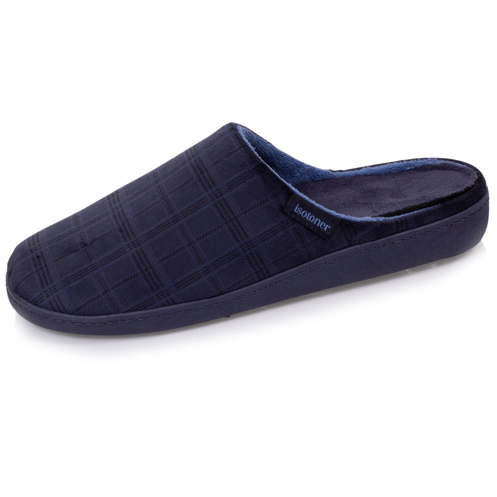 Zapatillas de casa chinelas Hombre Príncipe de Gales - Isotoner