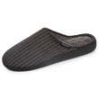 Zapatillas de casa chinelas Hombre Rayas gris/azul