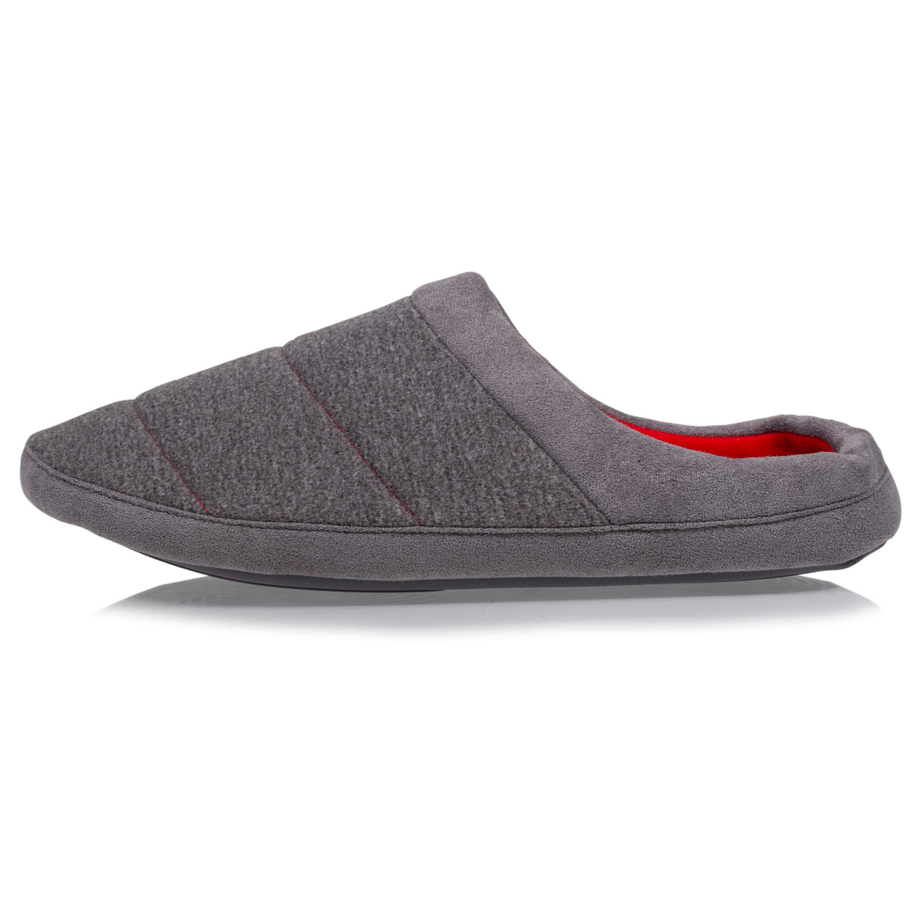 Zapatillas de casa chinelas Hombre Costuras rojas