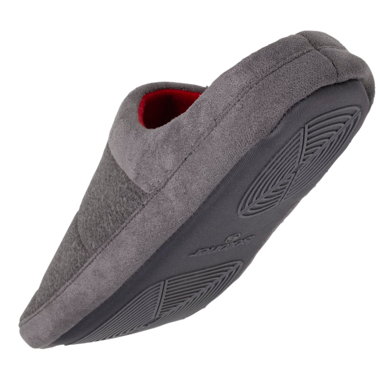 Zapatillas de casa chinelas Hombre Costuras rojas