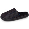 Zapatillas de casa chinelas Hombre BLOUP Gris noir - Isotoner