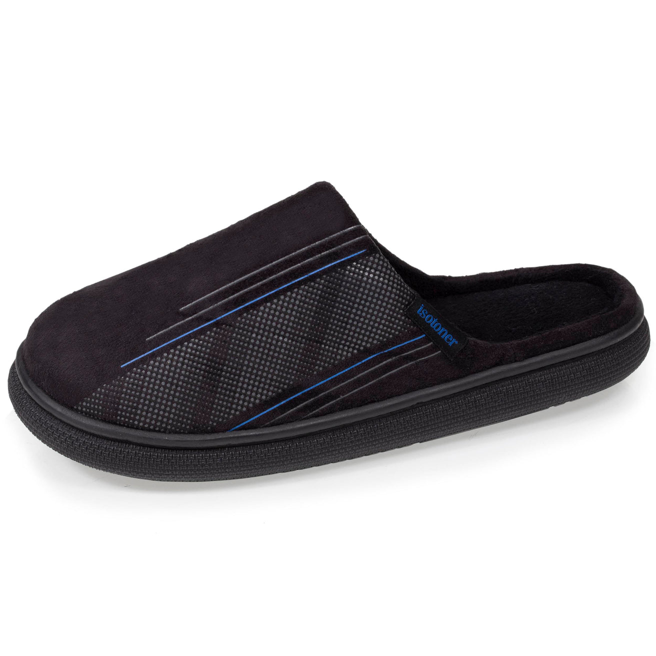 Zapatillas de casa chinelas Hombre BLOUP Negro gráfico