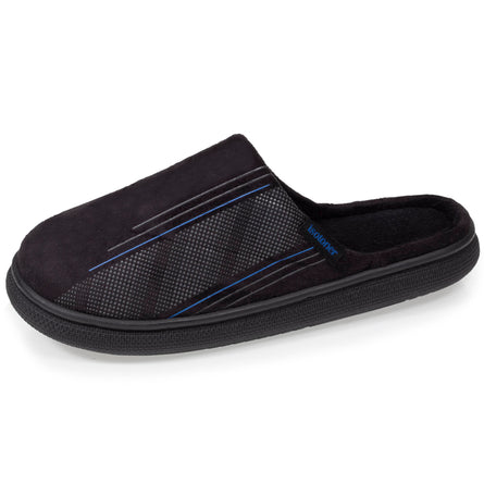 Zapatillas de casa chinelas Hombre BLOUP Negro gráfico - Isotoner