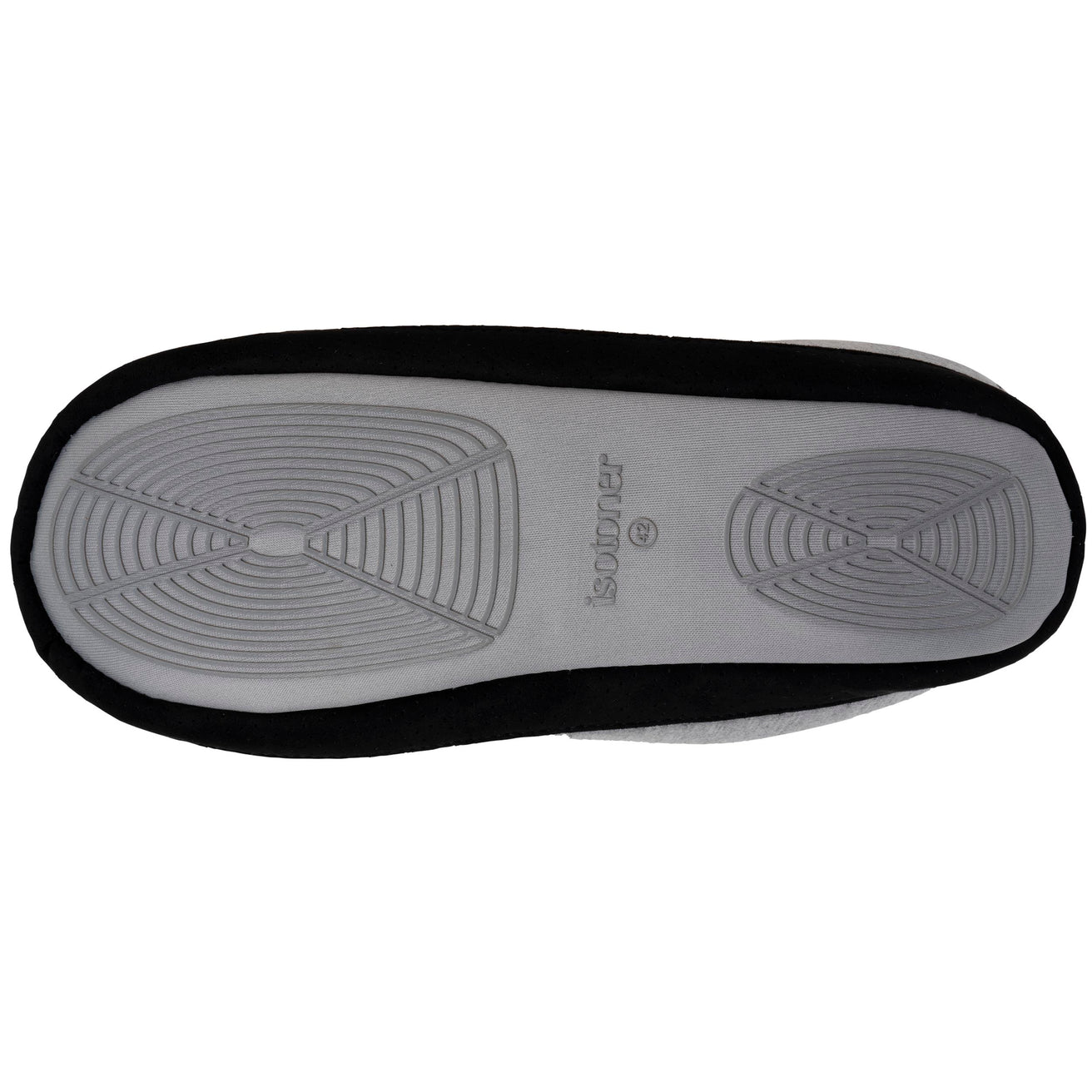 Zapatillas de casa chinelas Hombre jersey Gris oscuro