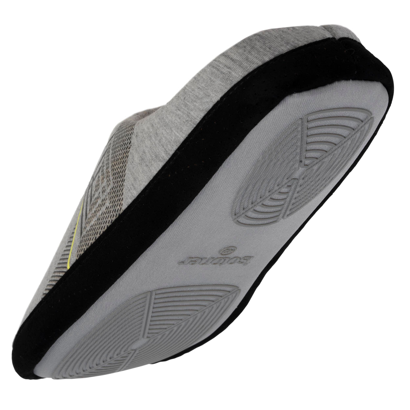 Zapatillas de casa chinelas Hombre jersey Gris oscuro