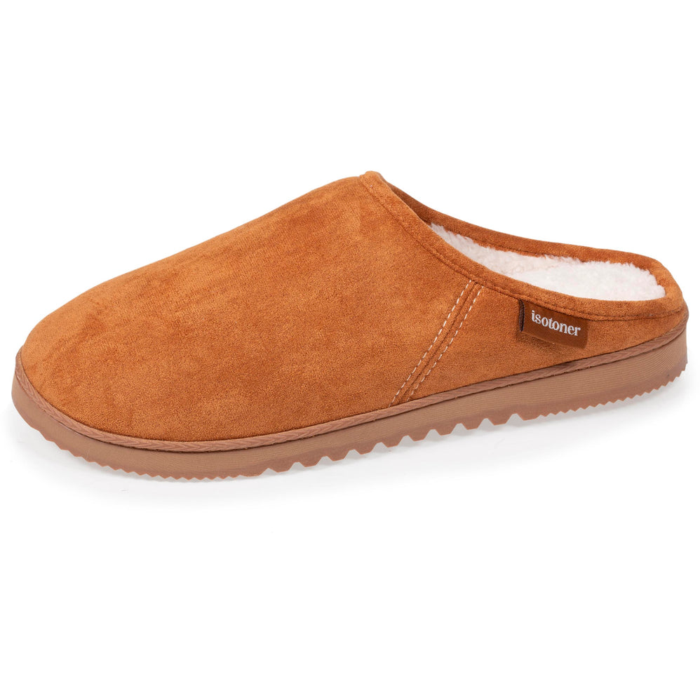 Chaussons mules Homme sherpa Camel - Isotoner