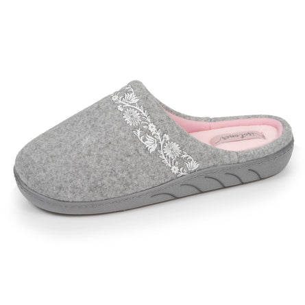 Zapatillas de casa chinelas arabescos Gris jaspeado - Isotoner