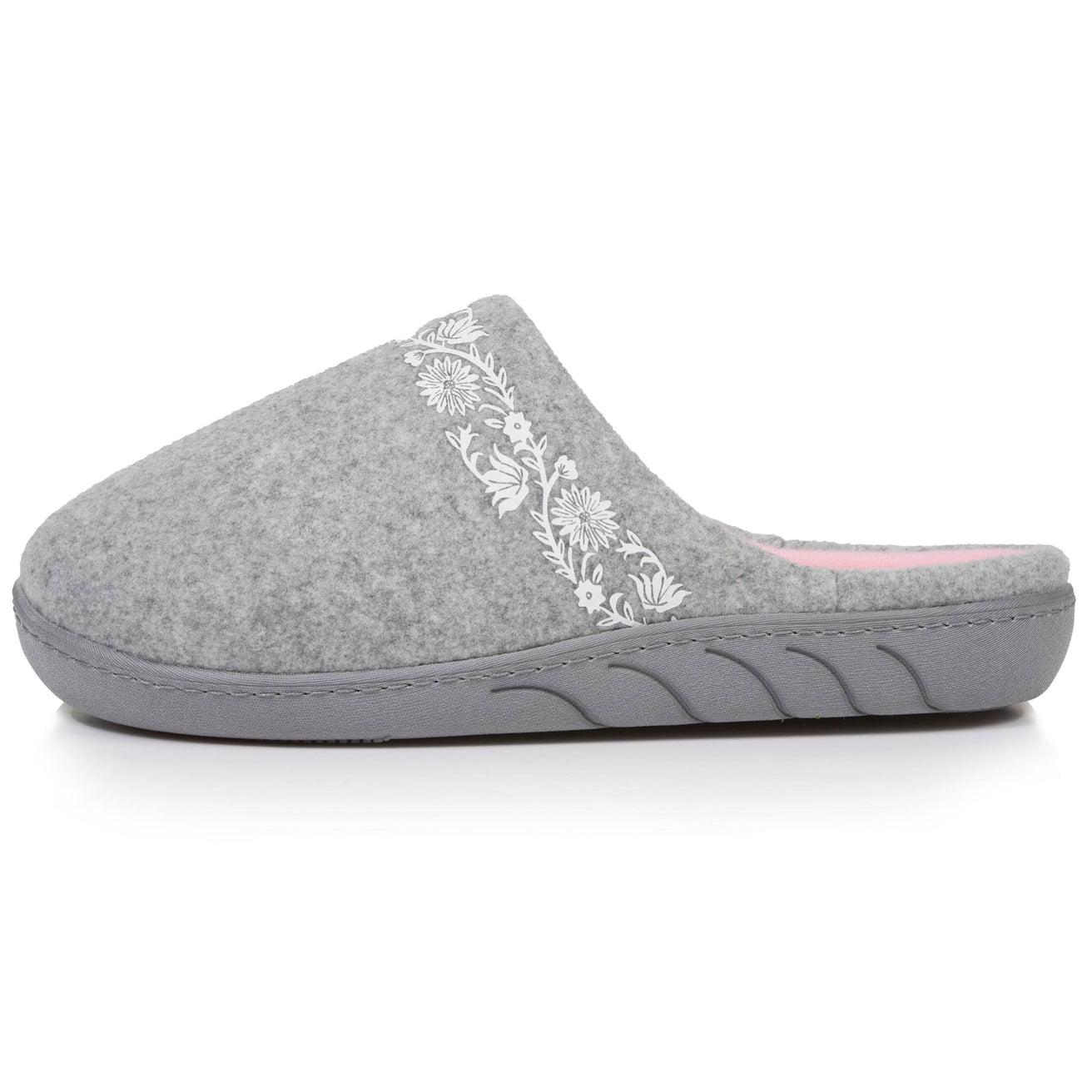 Zapatillas de casa chinelas arabescos Gris jaspeado