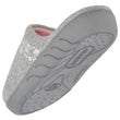 Zapatillas de casa chinelas arabescos Gris jaspeado