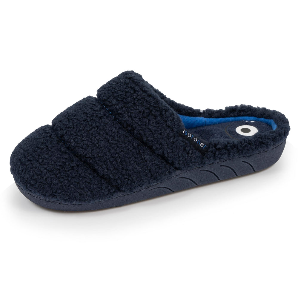 Zapatillas de casa chinelas Junior Marino acolchadas - Isotoner