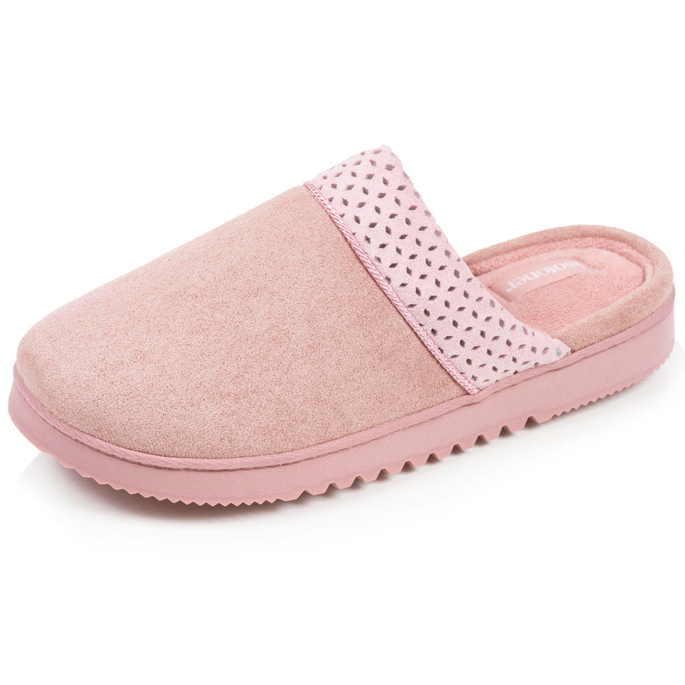 Mujer Zapatillas de casa Chinelas Rosa - Isotoner
