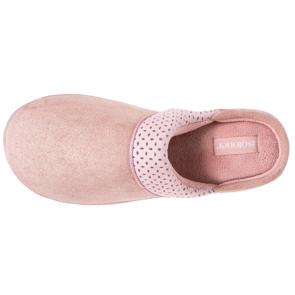 Mujer Zapatillas de casa Chinelas Rosa - Isotoner