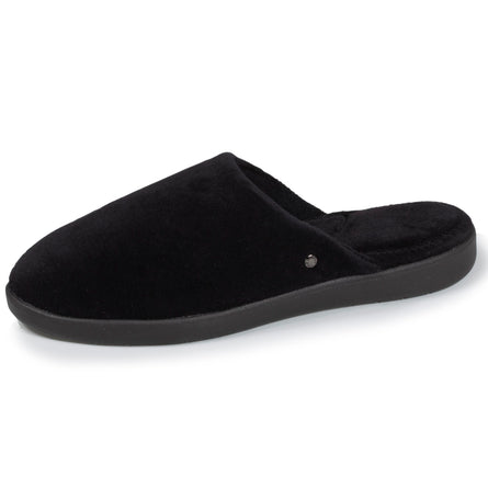 Zapatillas de casa chinelas Mujer intemporales Negro - Isotoner
