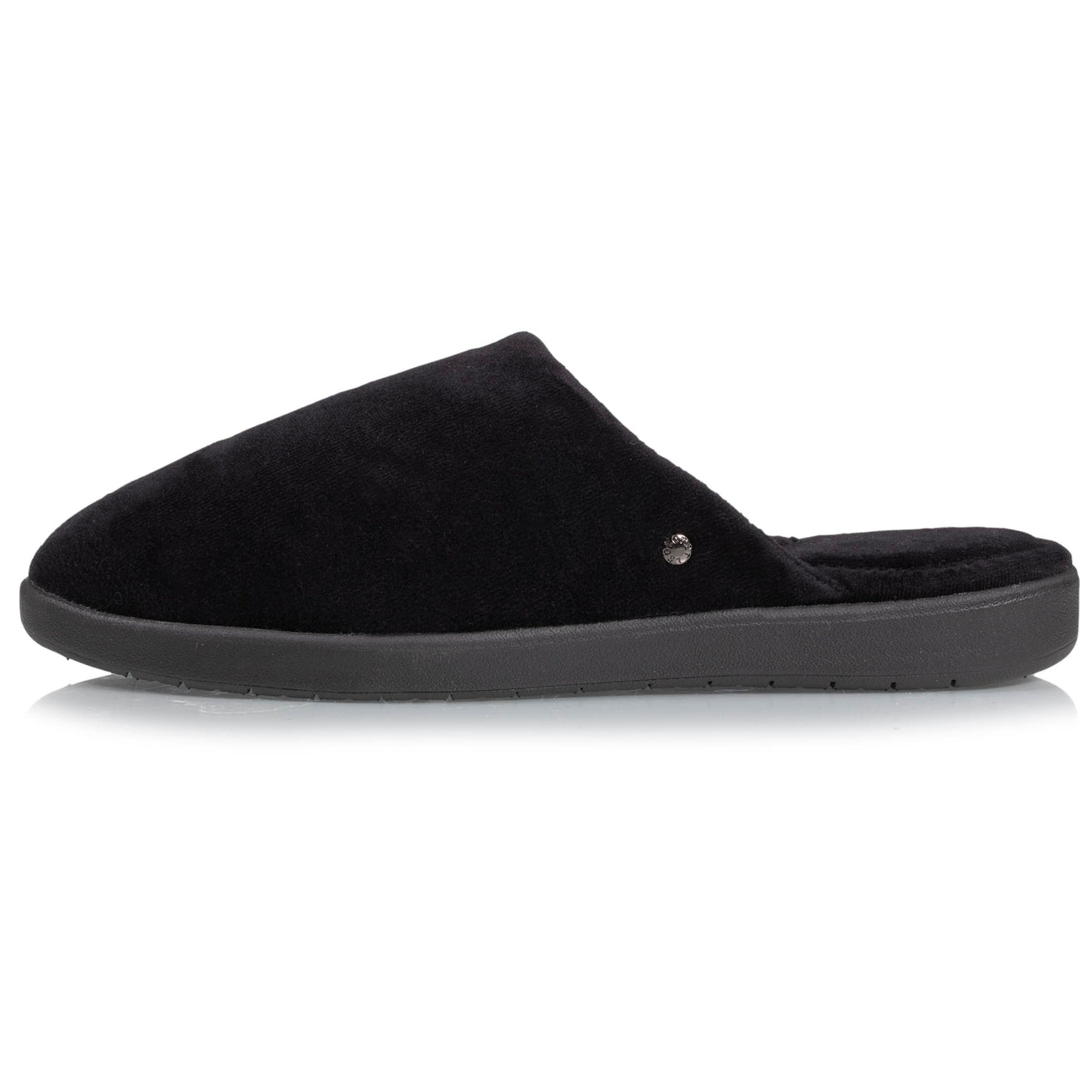 Zapatillas de casa chinelas Mujer intemporales Negro