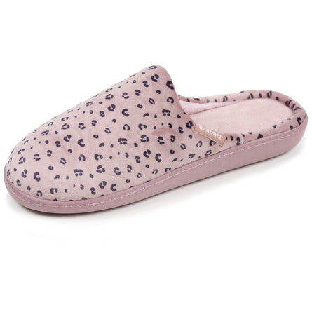 Zapatillas de casa Chinelas ergonómicas Mujer Leopardo blush - Isotoner