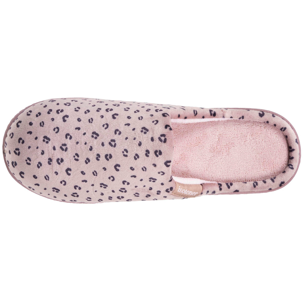 Zapatillas de casa Chinelas ergonómicas Mujer Leopardo blush - Isotoner