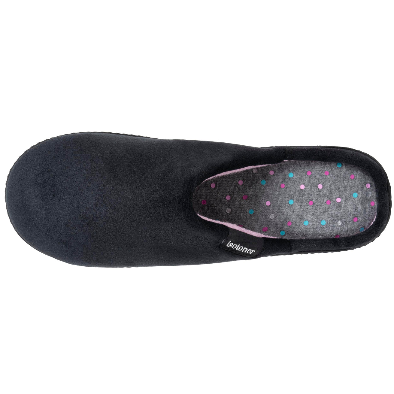 Mujer Ergonómico Chinelas Zapatillas de casa Negro