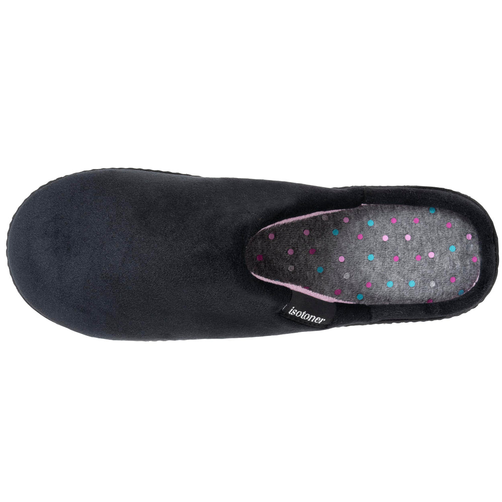 Mujer Ergonómico Chinelas Zapatillas de casa Negro - Isotoner