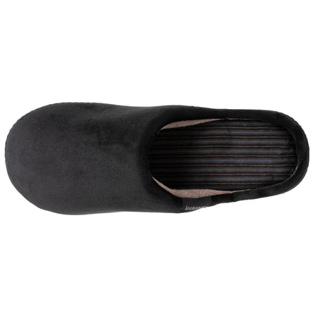 Zapatillas de casa Chinelas ergonómicas Hombre Negro interior rayas - Isotoner