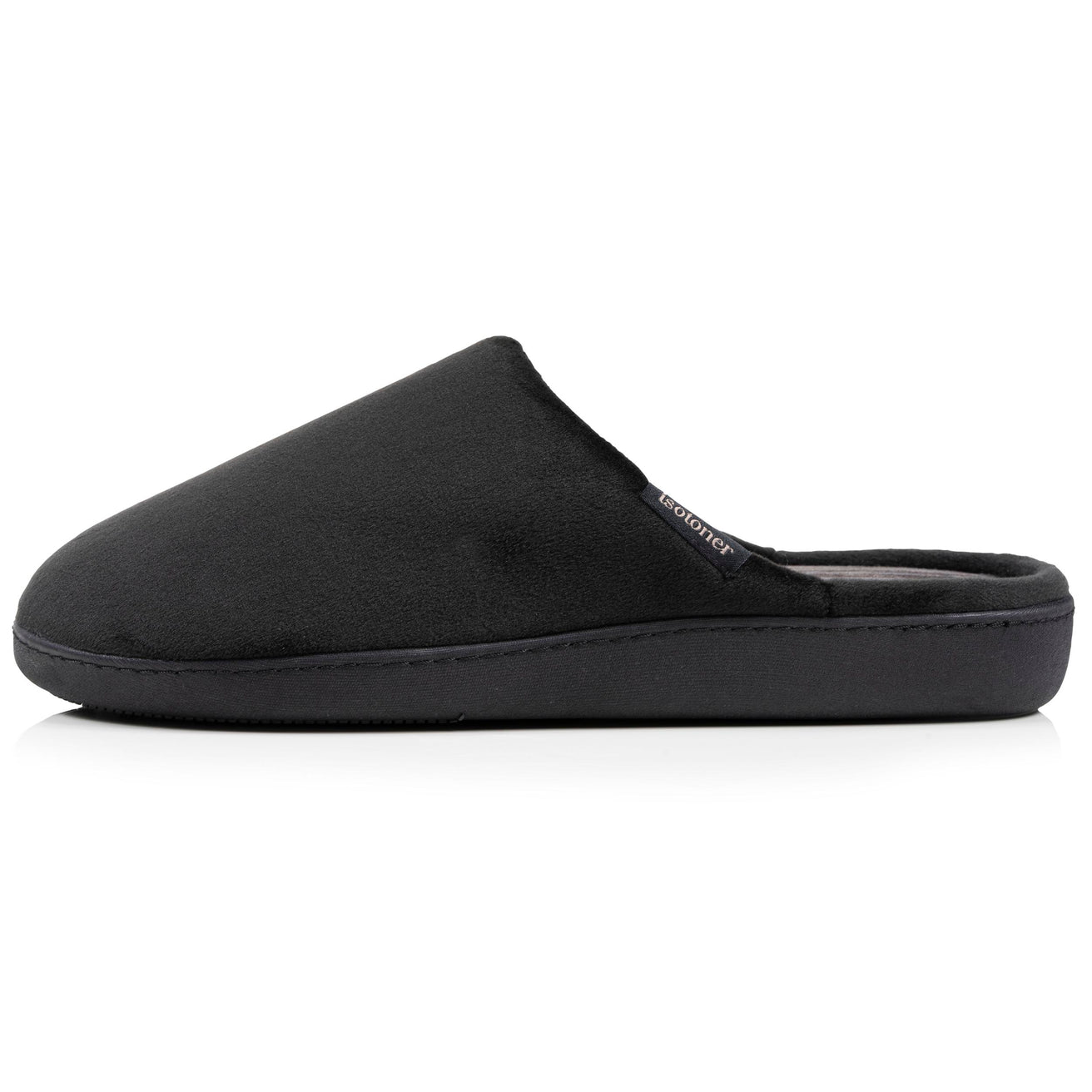 Zapatillas de casa Chinelas ergonómicas Hombre Negro interior rayas