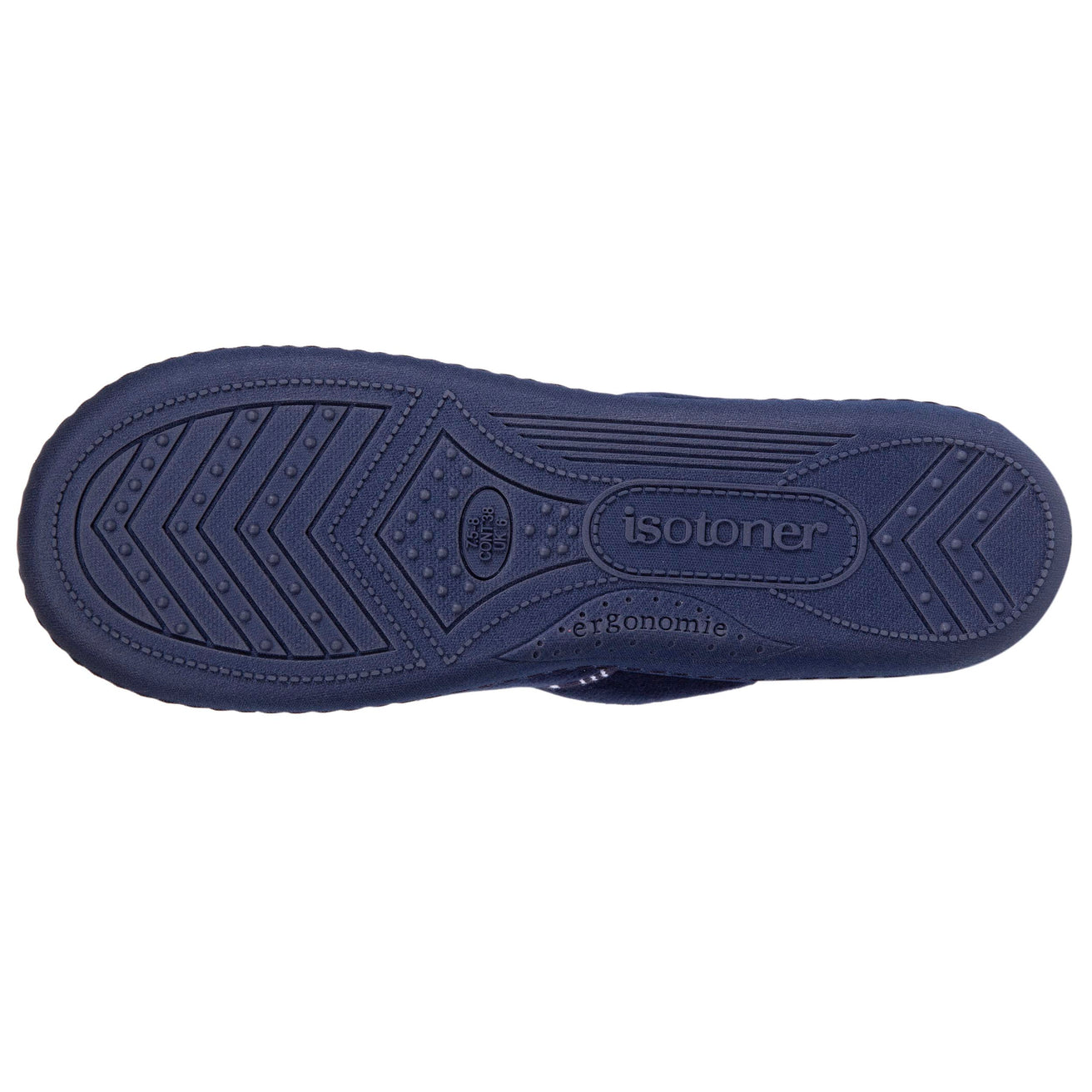 Zapatillas de casa chinelas Mujer ergonómicas Marino