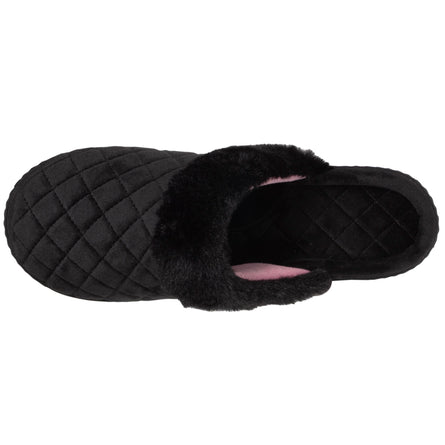 Zapatillas de casa chinelas Mujer acolchado Negro - Isotoner